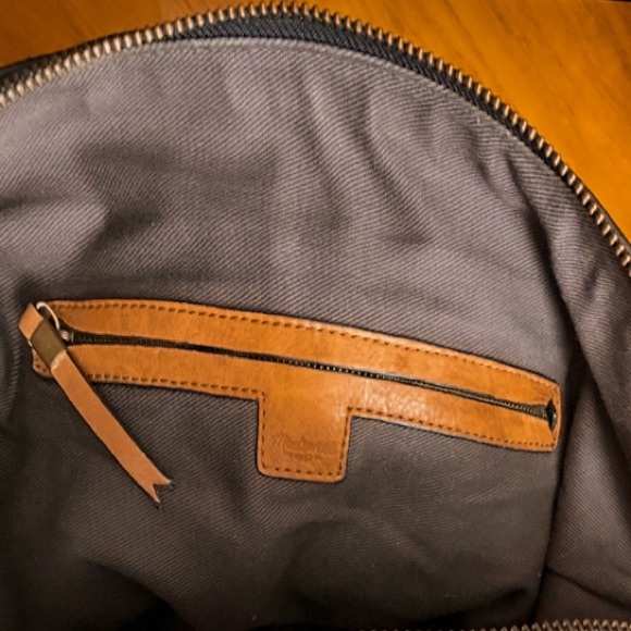 Madewell English Saddle Oversized Crossbody Berliner Satchel Bag - Picture 14 of 16